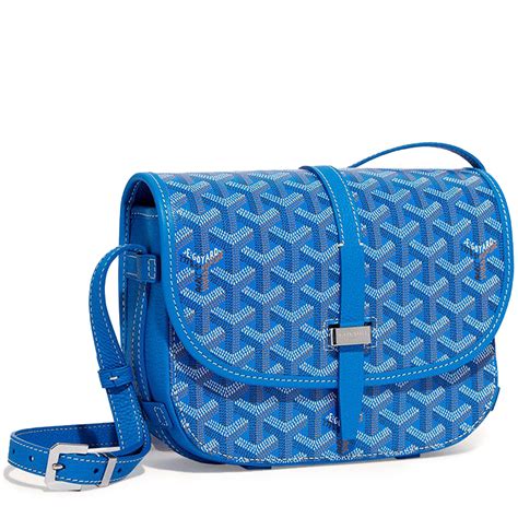 blue goyard handbag|goyard bag prices.